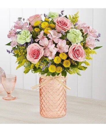 Pastel Posy Bouquet Flower Arrangement