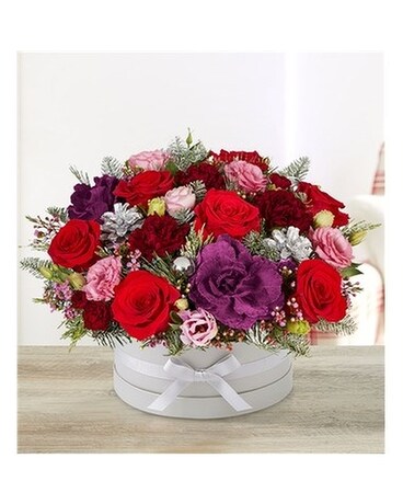 Winter Frost Bouquet Flower Arrangement