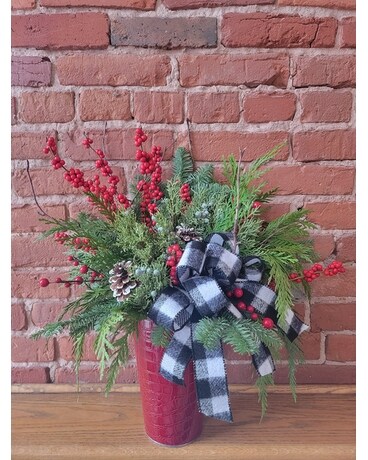 Fabulous and Flannel Bouquet Flower Arrangement