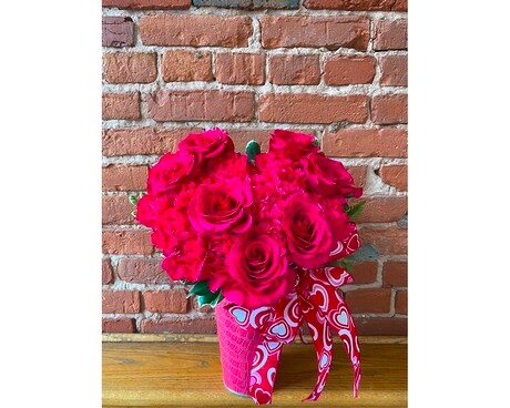 Madly in Love (Pink) Flower Arrangement