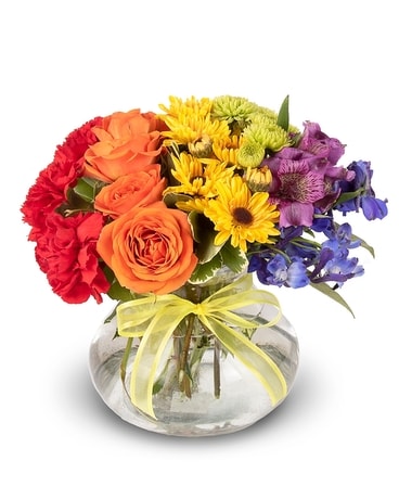 Over The Rainbow Flower Arrangement