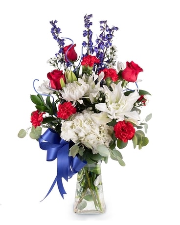 Home Of The Brave Flower Arrangement