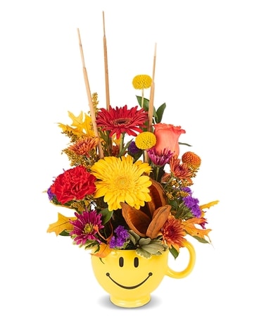 Happy Harvest Flower Arrangement