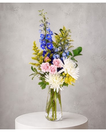 Soft Sky Serenade in Davison MI - Vogt's Flowers-Davison