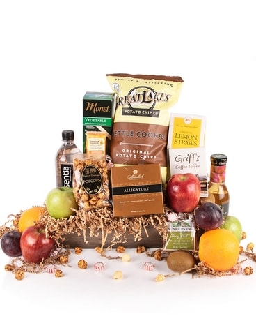 Fruit and Gourmet Basket Gift Basket