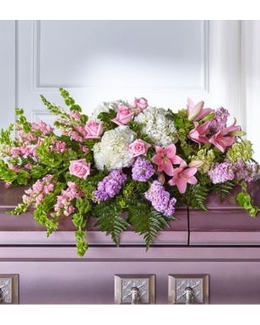 Life's Gratitude Casket Spray