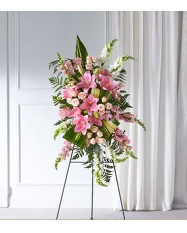 Elegant Embrace Standing Spray
