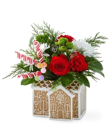 Gingerbread Dream Bouquet Flower Arrangement