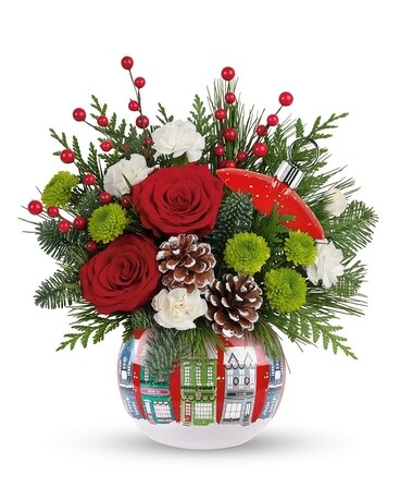 Silent Night Bouquet Flower Arrangement