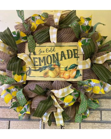 Lemonade Silk Wreath Wreath