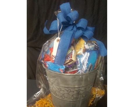 Snack Bucket Gift Basket