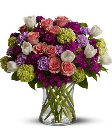 Springtime in Paris Flower Arrangement