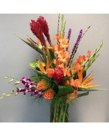 Aloha - Tropical Paradise Flower Arrangement