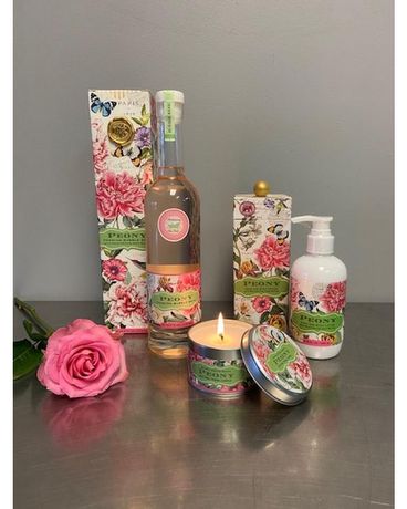 Peony - Bath & Body & Soul Set Flower Arrangement