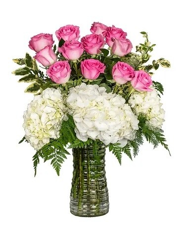 Tickled Pink Flower Arrangement