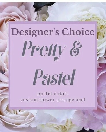Designer's Choice - Pretty & Pastel Flower Arrangement