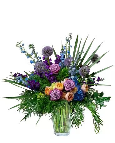 Sizzling Summer Night Flower Arrangement