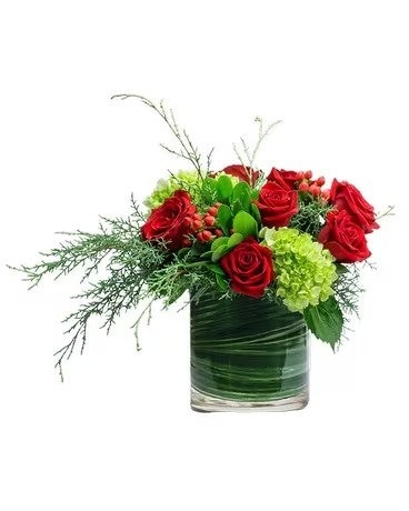 First Snowfall Flower Arrangement