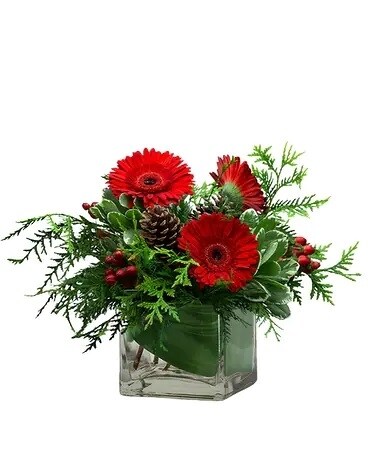 Berry and Bright Flower Arrangement