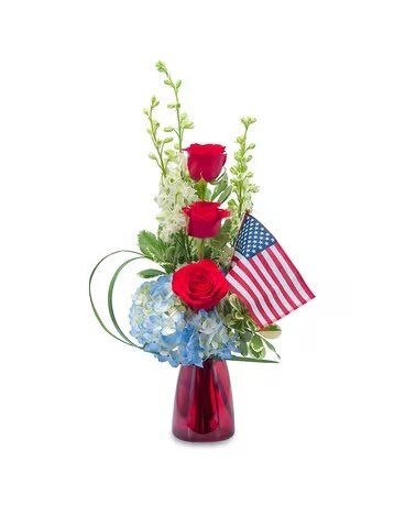 Patriot Flower Arrangement