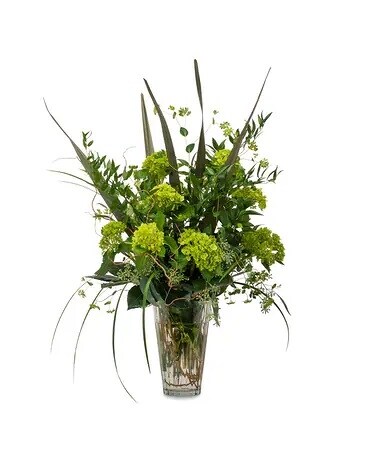 Natural Green Flower Arrangement