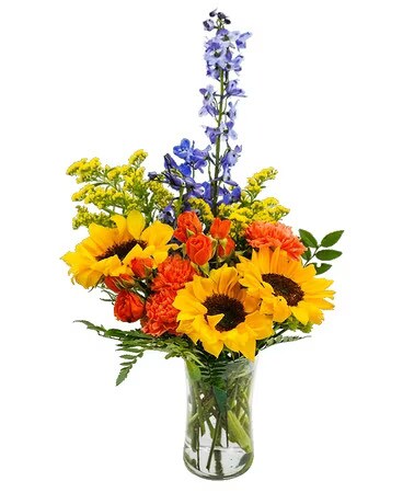 Rosey Disposition Flower Arrangement