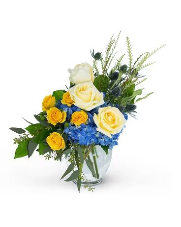 Land and Sky Flower Arrangement