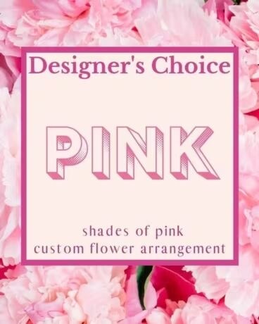 Designer's Choice - Pink Flower Arrangement