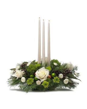 Crisp Winter Day Flower Arrangement