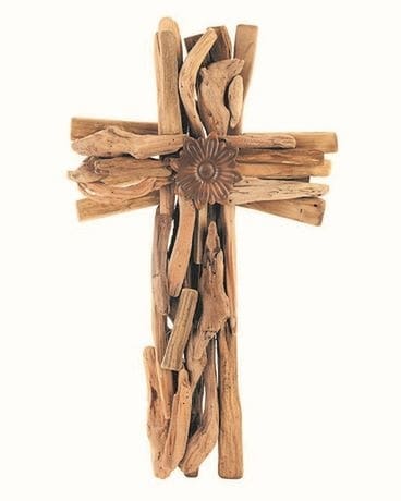 Driftwood Cross Wall Piece Custom product