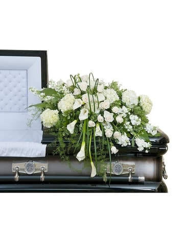 Elegant Love Casket Spray Flower Arrangement