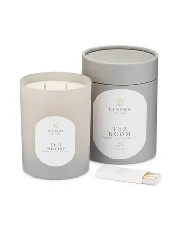 Linnea Tea Room Scented Candle Jar Candle