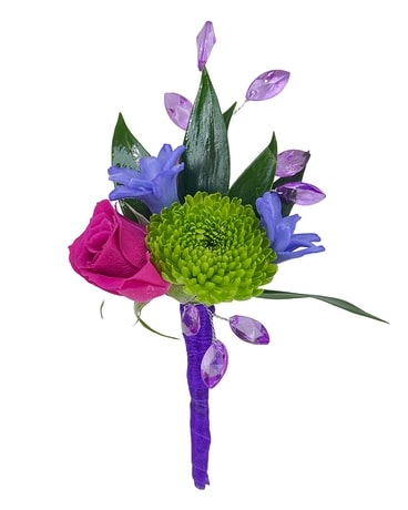 Bejeweled Boutonniere Boutonniere