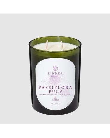 Linnea Passiflora Pulp  2 Wick Candle Gifts