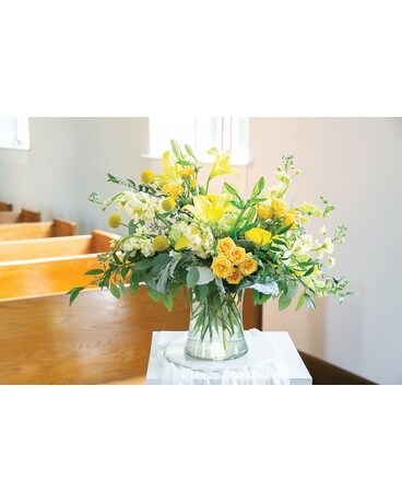 Eternal Sunshine Vase Flower Arrangement