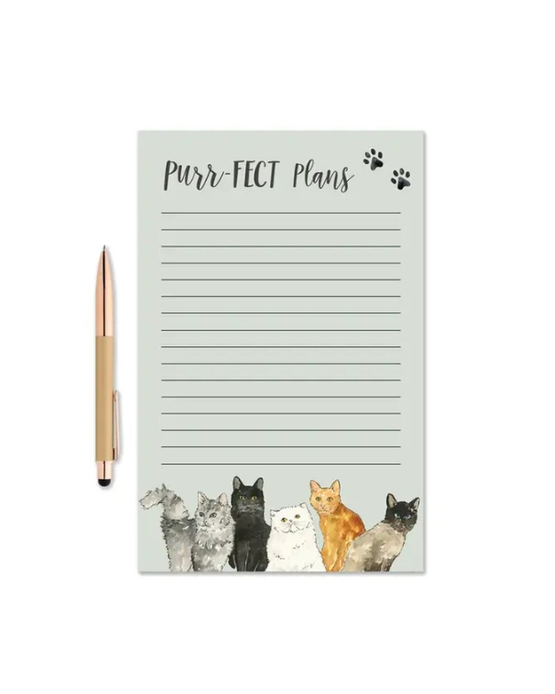 Purr-Fect Plans Notepad in St. Louis MO - Alex Waldbart Florist