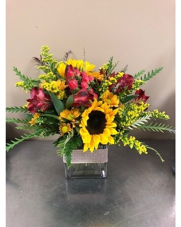 Country Blossoms Flower Arrangement