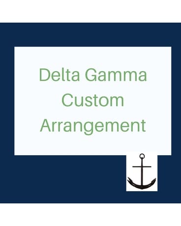 Delta Gamma Custom Arrangement Flower Arrangement