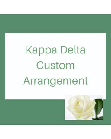 Kappa Delta Custom Arrangement Flower Arrangement