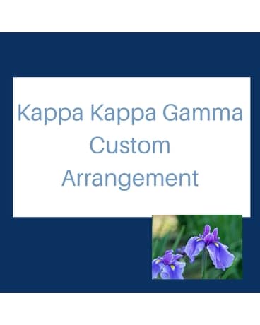 Kappa Kappa Gamma Custom Arrangement Flower Arrangement