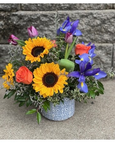 French Countryside Flower Arrangement