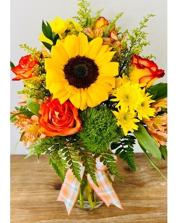 Summer Sunset Flower Arrangement