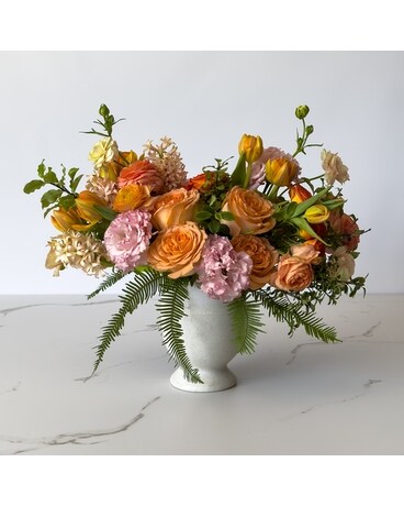 Apricot Whispers Flower Arrangement