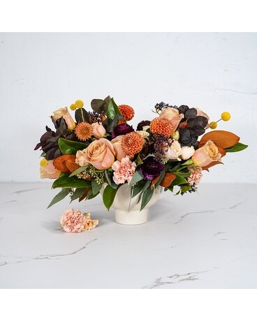 Velvet Autumn Flower Arrangement