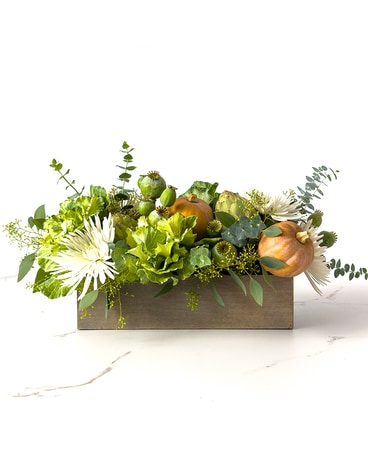 Rustic Harvest Flower Arrangement