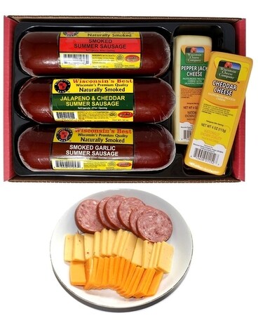 Wisconsin's Best & Wisconsin Cheese (LOCAL ONLY) Gift Basket