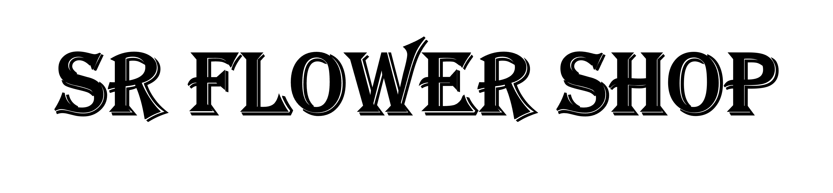 SR Flower Shop - Logo