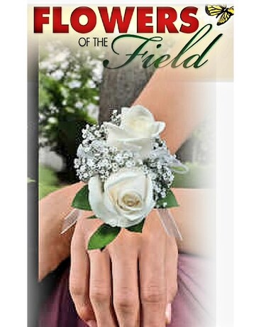 White Corsage Flower Arrangement