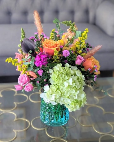Summer Skies Flower Arrangement