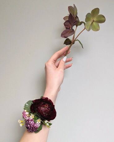 Wrist Corsage Flower Arrangement